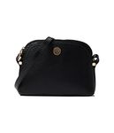 Anne Klein Women's Dome Crossbody, Black, One Size