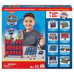 PAW Patrol, Games HQ Board Games for Kids Checkers Tic Tac Toe Memory Match Bingo Go Fish Card Games PAW Patrol Toys, for Kids Aged 4 and up