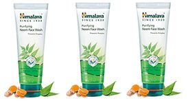 Himalaya Herbals Purifying Neem Face Wash, 100ml (Pack of 3)