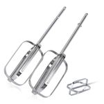 Hand Mixer Attachments - Compatible Beaters for Hamilton Beach 62682RZ, 62692, 62695V, 64699 Mixers - Replacement Parts for Hamilton Beach Hand Mixers