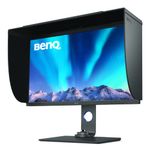 BenQ SW321C 32” 4KIPS Photo&Video Editing Monitor w/AQCOLOR tech 99% AdobeRGB,100% sRGB/Rec.709, 95% DCI-P3/Display P3,Hardware Calibration,Paper Color Sync,Uniformity tech,H DR, USB-C w/PD , Black