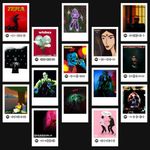 Talwinder | Talwinder Polaroids Desi Hip Hop Mini Posters Kit (Set of 15) | DHH Collage Kit Polaroid Size (8 x 6 cm) Posters for Phone Accessories, Bedroom, Office, Living room (Talwiinder)