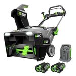 EGO Power+ SNT2102 21-Inch 56-Volt Lithium-Ion Cordless Snow Blower with Peak Power - (2) 5.0Ah Batteries and Rapid Charger Included