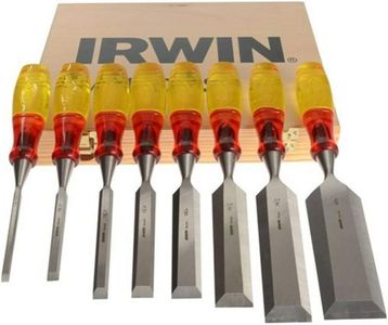 Irwin Marples 8-Piece Splitproof Chisel Set – Woodworking Tools