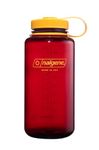 Nalgene Water Bottle - Lightweight Sustain Tritan BPA-Free Shatterproof Bottle for Backpacking, Hiking, Gym, 32 OZ, Wide Mouth, Laker