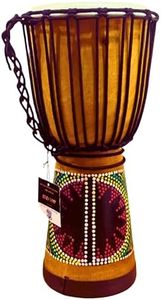 Drums Djembe Drum Djembe jembe is a Rope (9x20 color) DESIGN IN THE USA