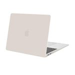 MOSISO Compatible with MacBook Air 13 inch Case M1 A2337 A2179 A1932, Protective Hard Shell Cover Compatible for MacBook Air M1 Case 13.3 inch 2021 2020 2019 2018 Retina Touch ID, Rock Gray
