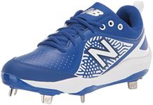 New Balance Women's Fresh Foam Velo V2 Metal Softball Shoe, Team Royal/White, 9.5 US