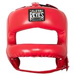 CLETO REYES CE387R Head Protector Nylon Redesigned Beef Leather, Unisex Adult, Red, One Size