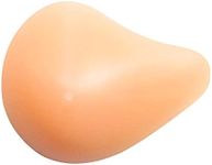ELMIKA Silicone Breast Form Mastectomy Prosthesis Bra Enhancer Insert Concave Bra Pad One Piece Left Side B Cup 300g