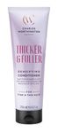 Charles Worthington Thicker and Fuller Densifying Conditioner, Hair Thickening Conditioner for Fine Hair, Hair Thickening Products for Women and Men, Salon Hair Repair, 250 ml