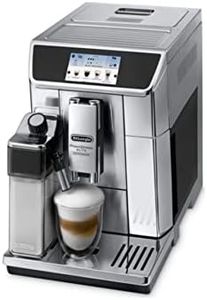 De'Longhi ECAM650.85 Kaffeevollautomat mit LatteCrema Milchsystem DeLonghi ECAM 650.85 MS, 18/8 Edelstahl, 1 Liter, Silber
