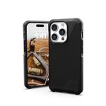 URBAN ARMOR GEAR UAG [Updated Ver] Compatible with iPhone 15 Pro Case 6.1" Metropolis LT Kevlar Black Built-in Magnet Compatible with MagSafe Charging Rugged Military Grade Dropproof Protective Cover