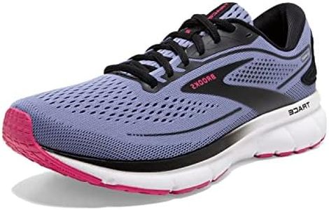 Brooks Women's Trace 2 Sneaker, Purple Impression Black Knocko, 9 US Narrow