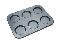 Fox Run Large Muffin Top Pan, 14 x 10.5 x 0.5 inches, Metallic