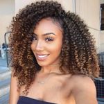 Lady Miranda Afro kinky Curly Crochet Hair Marlybob Braiding Hair Extensions for Black Women Jerry Curl Crochet Hair 6X Braid Hair Short Passion Twis Synthetic Extensions (Ombre Brown)