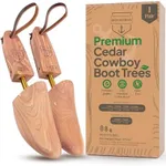 HOUNDSBAY Cowboy Boot Trees, Cedar 