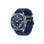 Samsung Watch 7 Ultra 2025 LTE Ai (47mm) SM-L705F Latino Version (Tmobile Mint Tello & Global), Rate Tracking, Sleep Fitness Tracker, GPS (Titanium Blue/Blue Band SM-L705FZB1GTO)