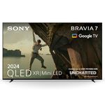 QLED SONY Bravia 7 75XR70 189cm 4K UHD Google TV 2024 Black