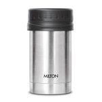 Milton Soup Flask Deluxe 500 Thermosteel I 100% Leak Proof I Premium SS304 Stainless Steel I Vacuum Insulated I Thermos for Soup, Tea, Coffee, 460ml, Silver