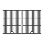 Grilling Corner Grill Grates Replacement for Nexgrill 4 Burner 720-0830H, 5 Burner 720-0888N, 720-0888, 720-0697, Master Forge 1010037, Kenmore 122.16119 415.16107110, 2-Pack, Cast Iron, 17"