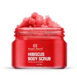 Botanic Hearth Hibiscus Body Scrub | Exfoliating Body Scrub for Brighter, Smoother, Hydrated & Moisturized Skin | For All Skin Types | For Body & Feet | For Women & Men | 283 g