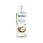 Sri Sri Tattva Organic Virgin Coconut Oil, 200ml - Cold Pressed, Natural, Pure Coconut Oil for Healthy Hair and Skin Care - Suitable for Cooking