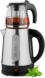 Teekocher | 2200 Watt | Überhitzungsschutz | 100% BPA-Frei | Sicherheitsglas | Kalkfilter | Teemaschine | Wasserkocher | Water Kettle | Tee | | Tea Maker | Tee Maschine aus Glas, Edelstahl