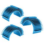 (3-Pack) Aluminum RC Motor Heatsink for 540 550 Size Motors Electric Engine Cooling Fans Brushed Brushless Models RC Car Accessories