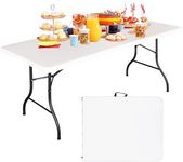 Bblife 6FT Folding Tables Heavy Dut