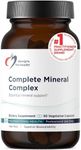 Designs for Health Complete Mineral Complex - Essential + Trace Minerals Supplement with Magnesium Malate, Chromium, Zinc + More - Iron-Free Multi Minerals Blend - Vegan + Gluten Free (90 Capsules)