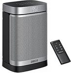 Dreo Space Heater, 3-Mode 3-Speed, 12H Timer, 70° Oscillation, Thermostat, Remote Control, Energy Efficient Electric Ceramic Heating, Overheating-, Tip-Over-Protection, Silent Fan Heater for Home Use