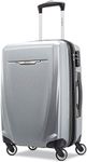 Samsonite Winfield 3 DLX Hardside Luggage with Spinners, Carry-On 20-Inch, Silver