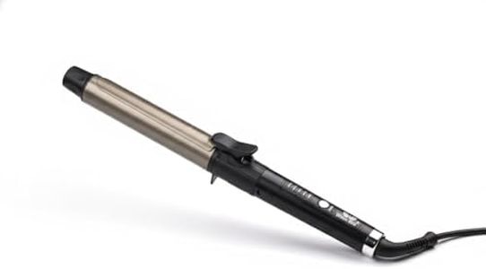 WHITE BIRD || 25mm Curling Tong for Soft Curls & Beachy Waves | Ceramic Coated Barrel with Temperature Control & Safety Tip | Professional Hair Styling Tool for Women