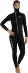 Cressi Women's Diver All in One Neoprene Diving Suit - Black, X-Small/Size 2