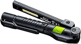 Unilite IL-175R USB Rechargeable High Grade LED Slim Folding Pocket Inspection Light | 175 Lumen | Additional Rear & Top Torch | Strong Magnetic Base | Type C Fast Charge