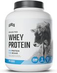 Levels Grass Fed Whey Protein Powder, No Artificials, 25G of Protein, Unflavored, 5LB
