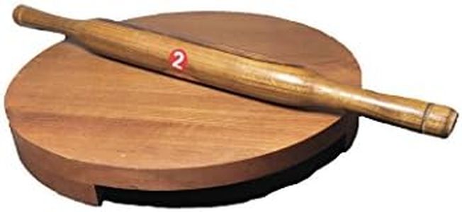 Wooden Rolling Board & Roller,SAGWAN Wood, CHAKLA BELAN, POLPAT BELAN, CHAPATI Maker,Valentine Day Gifts