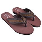 MCR Healthcare Women's Orthopedic Diabetic Light Weight Soft Footwear/Chappal/Sandals/Slippers for Girls-(MCR-020-Brown-8)