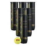 Wilson US Open Extra Duty Official Tennis Balls - 6 Sealed Tubes of 4 Balls