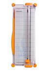 Fiskars SureCut Portable Paper Trimmer, 12 Inch Cut, Orange - 154450-1009