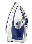 Black+Decker Advantage Steam Iron, Nonstick Stainless Steel Clothing Iron, White/Blue, IR1070SC