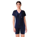 Vector X OWSS-355 Women's Swimming Costume for Multipurpose Wear for Swimming I Diving I Cycling I Aerobics