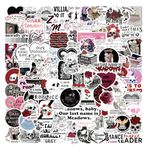 100 PCS Dark Romance Stickers,Bookish Reading Stickers for Kindle,Romance Stickers for Adult,Book Lovers Gifts