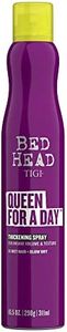 Bed Head by TIGI Queen For a Day Thickening Hair Volume Spray, Texture Spray for Fine, Flat, Thin Hair, Professional Volumising Hair Thickening Products, 311ml