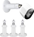 [3 Pack]Security Camera Wall Mount For Arlo Pro, Arlo Pro 2/3/4, Arlo Ultra/Ultra 2, Arlo Go/Go 2, Arlo Essential Spotlight,Ring Stick UP Camera, Adjustable Security Indoor/Outdoor Mount Bracket