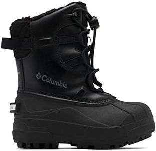 Columbia Unisex Kid's Childrens Bugaboot Celsius Snow Boot, Black, 12 UK Child