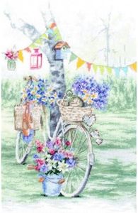 Letistitch Bike Counted Cross-Stitch Kit