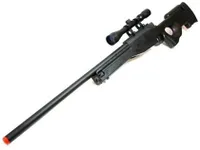 BBTac Airsoft Sniper Rifle 500 FPS BT-96 Full Metal Bolt Action AWP with 3x Scope Package