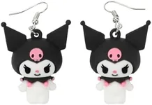 Bioworld Kuromi 3D Rubber Molded Character Earrings